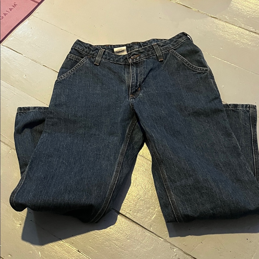 Carhartt Dark Blue Women's Flare Jeans